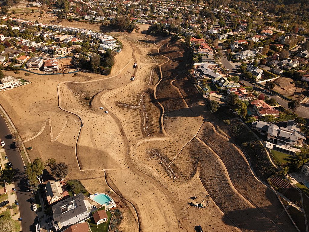 George Wolfberg Park at Potrero Canyon, at Potrero Canyon Park